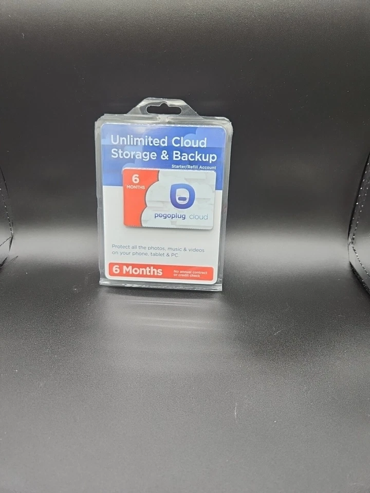 POGOPLUG CLOUD STORAGE & BACKUP 6-Month Unlimited Cloud Storage -Starter/Refill - Image 1 of 1