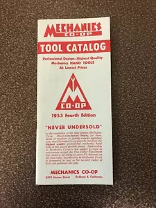 1953 Mechaniker Ko-Op WERKZEUGKATALOG - Bild 1 von 8