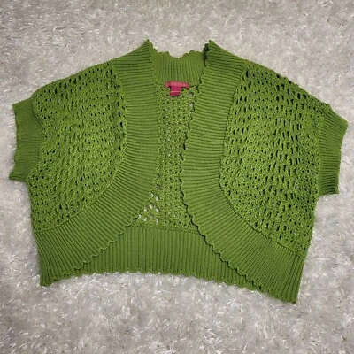 Женский акриловый кардиган Sunny Leigh, зеленый, большой - Изображение 1 из 4