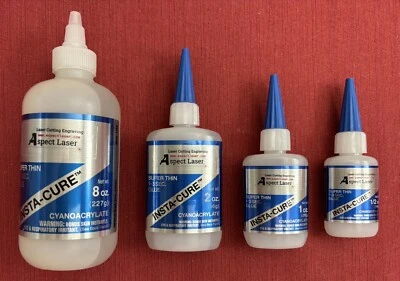 Bob Smith SUPER THIN Glue Insta-Cure Glue Various Sizes - Image 1 of 4