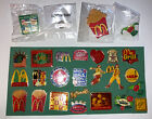 25 Different McDONALD'S EMPLOYEE PINS Pin Back Buttons (4 New) 27 Total-2 Same
