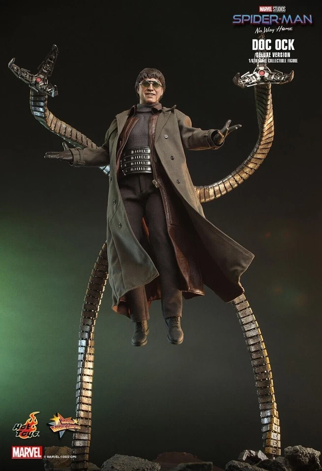 Hot Toys Doc Ock Deluxe 1/6 Scale Figure Spider-Man No Way Home - White (MMS633)