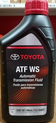 Fluido trans Scion Toyota / Scion / Lexus genuíno ATF WS 8QT - Imagem 1 de 3