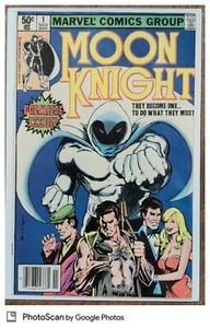 Moon Knight 1 - NEWSSTAND! Premiere Schlüsselausgabe - First Bushman - Bild 1 von 4