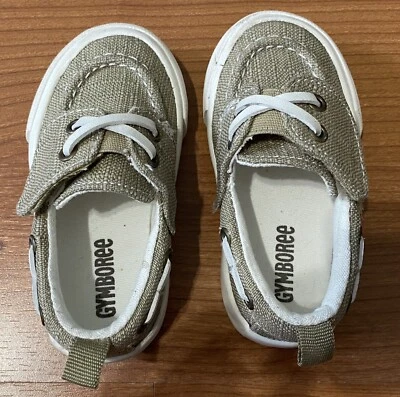 Zapatos Gymboree Bebé Niño Crema Talla 5 Foto 1 de 4