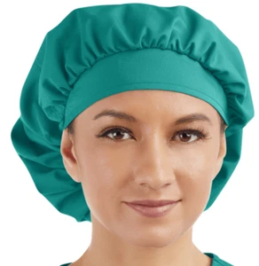 Teal Professional Working Wear Cap/Hat with Simple Cool Comfortable Spandex - Picture 1 of 2