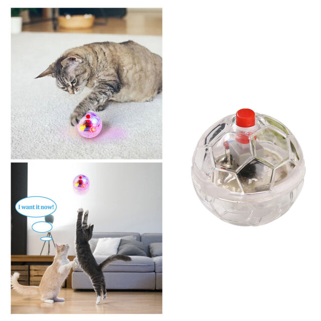 Brinquedos inteligentes para gatos Bola elétrica para gatos Bola rolante  autom?