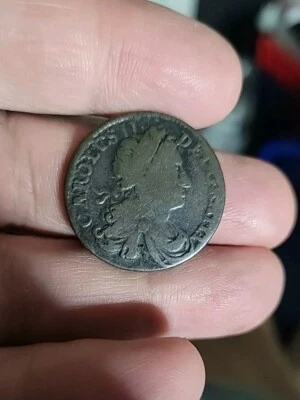 1680 Ireland 1/2 Penny Varities Described CHARLES II Pete the Greek 356 bx - Image 1 of 4