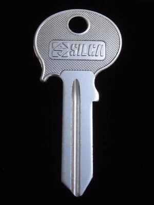 63JA MERCEDES BENZ PONTON Steel Ignition KEY BLANK 1953-1962 180 219 220S 220SE - Image 1 of 4