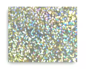 100 to 1000 LOD 3/4" Square Sparkle Hologram Adhesive Tamper Evident Stickers - Picture 1 of 6
