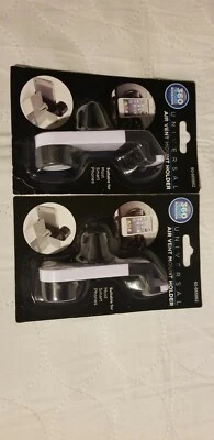 Soporte universal de montaje de ventilación de aire para automóvil para teléfonos inteligentes paquete de 2.  Foto 1 de 4