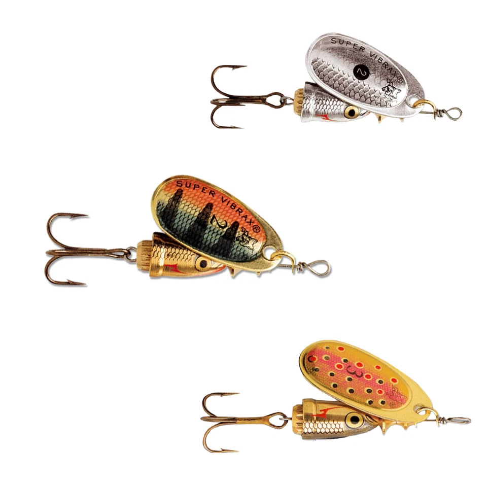 Blue Fox Vibrax Shad Spinner 4g/6g/8g/10g Köder für Forelle Barsch Raubfisch - Bild 1 von 1