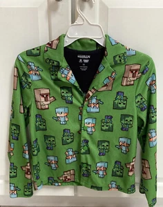 CHILD’S “MINECRAFT” SHIRT SIZE 12 - Picture 1 of 12