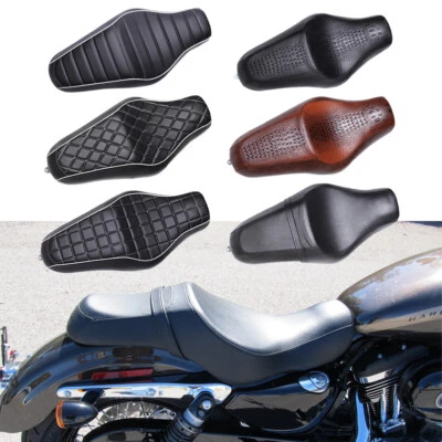 Asiento de pasajero de conductor dos para Harley Sportster 1200 Nightster 48 72 hierro 883 Foto 1 de 4