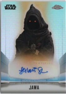 Star Wars The Mandalorian Chrome 2022 Auto Autograph A-LS Leilani Shiu as Jawa - Picture 1 of 1