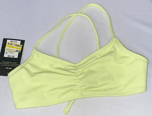 Youth Lime Green Bikini Top SIZE 7/8 (s359) - Picture 1 of 2