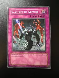 Sakurestu Armor CP01-EN004 Super Raro Champion Pack 1 Muy Bueno/Casi Como Nuevo Yugioh - Imagen 1 de 4