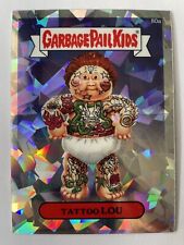 Carte Garbage Pail Kids Les Crados GPK Chrome Refractor 2014 TATTOO LOU 80a