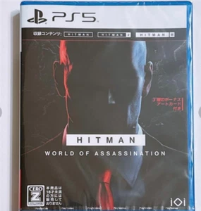 Sony PlayStation 5 Software Hitman World of Assassination New Unopened 2023 - Picture 1 of 12