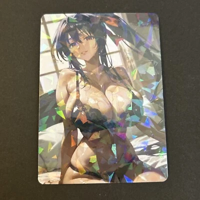 💗Sexy High School DxD hentai Anime Doujin Waifu Art Card - Image 1 of 2