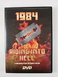 1984 : Riding Into Hell - by Rudy Childs (DVD, 2016) Forcer Band - Tested - Imagen 1 de 6