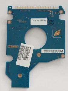 MK8025GAS,HDD2188 F ZE01 T,FW:B0/KA024A,PCB:G5B000465000-A,Toshiba PATA 2.5" PCB - Imagen 1 de 2