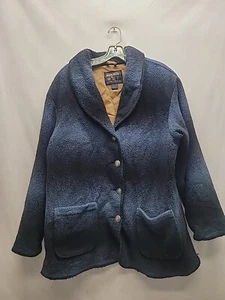 Woolrich Womens Jacket L wool Vintage USA - Picture 1 of 8