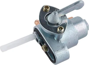 Dual Outlet Fuel Gas Tank Petcock Valve Switch For Honda CL90 SL100 CB175 XL250 - Picture 1 of 4