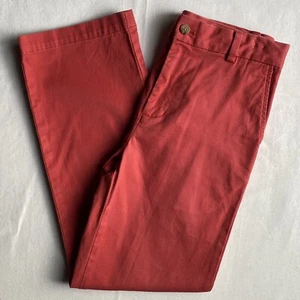 Vineyard Vines Boys Pants Chinos 14 Red Salmon Breakers Preppy Cotton Stretch - Picture 1 of 16
