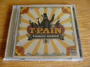 CD Album: T.Pain : Thr33 Ringz : Sealed - Picture 1 of 3