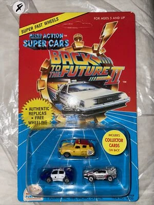 Funrise Back to the Future II Micro Action Super Cars Collector 1989 - Authentic - Image 1 of 4
