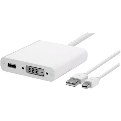 100% Genuine Apple A1306 Mini DisplayPort to Dual-Link DVI Adapter MB571Z/A. - Image 1 of 2