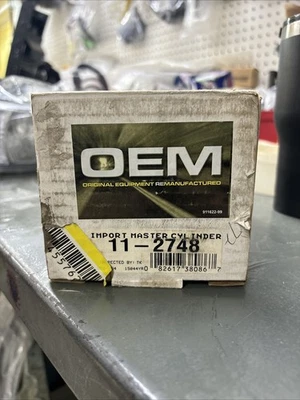 Cilindro de freno maestro remanufacturado 11-2748-93-97 Subaru Impreza y 95-96 Legacy Foto 1 de 4