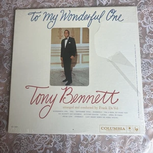 Tony Bennett - To My Wonderful One - Vinyl LP CS 8226 VG/VG - Picture 1 of 2
