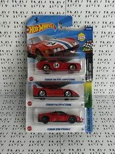Hot Wheels Ferrari Bundle F40 Competizione SF90 Stradale & 365 GTB4 Competizione - Picture 1 of 10