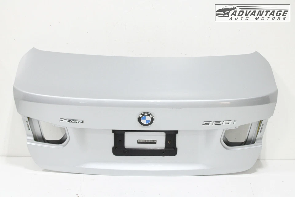 2013-18 BMW 320I XDRIVE F30 ЗАДНЯЯ КРЫШКА БАГАЖНИКА КРЫШКА ПАНЕЛИ ЛЕДНИК СЕРЕБРО OEM - Изображение 1 из 4