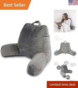 Weiches & Plüsch Lesestützkissen mit abnehmbarem Bezug - CertiPUR zertifiziert - Bild 1 von 11