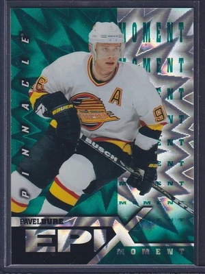 PAVEL BURE - 1997 Pinnacle Epix Moment EMERALD #E21, /30 SSP - Image 1 of 2