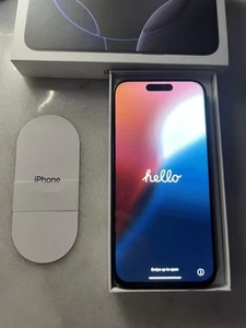iPhone 16 Pro Max 1TB Black Titanium, Unlocked, Week Old - Picture 1 of 8