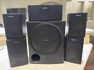 Juego de altavoces Sony sonido envolvente con subwoofer SS-MSP7000 SS-SRP7000 SS-CNP900 SA-WP780 - Imagen 1 de 9
