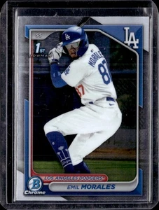 Bowman 2024 cromo #CPA-EM Emil Morales - Imagen 1 de 2