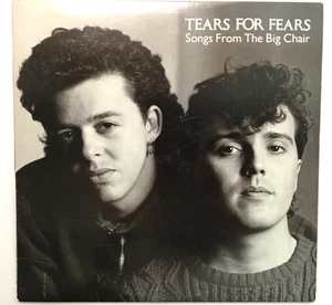 TEARS FOR FEARS; SONGS FROM THE BIG CHAIR LP RECORD #824300-I-M-I MERCURY "VG+” - Picture 1 of 8