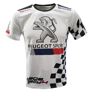 T-shirt Peugeot Sport / Motorsport Rally Tuning compleanno Natale idea regalo KL7 - Immagine 1 di 4