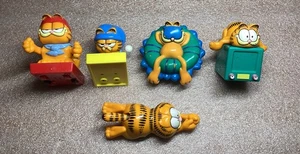 Garfield Toy Lot of 5 Vintage 1981 - Picture 1 of 10