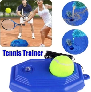 Tennis Trainer Solo Practice Aid water weight Rebound Single player Training US - Picture 1 of 14