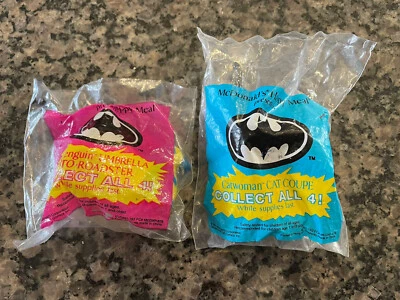 De colección 1991 CATWOMAN CAT CUPÉ DC Comics Batman McDonald's y Penguin Roadster Foto 1 de 4