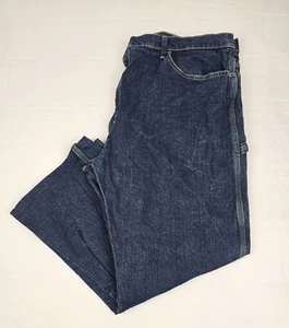 Dickies Jeans Mens 44x32. Blue Straight Fit Carpenter Denim - Picture 1 of 8