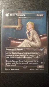 Lucy Westenra Lucy Arisen Vampire Borderless 336 M PF MTG Crimson Vow Serie - Bild 1 von 2