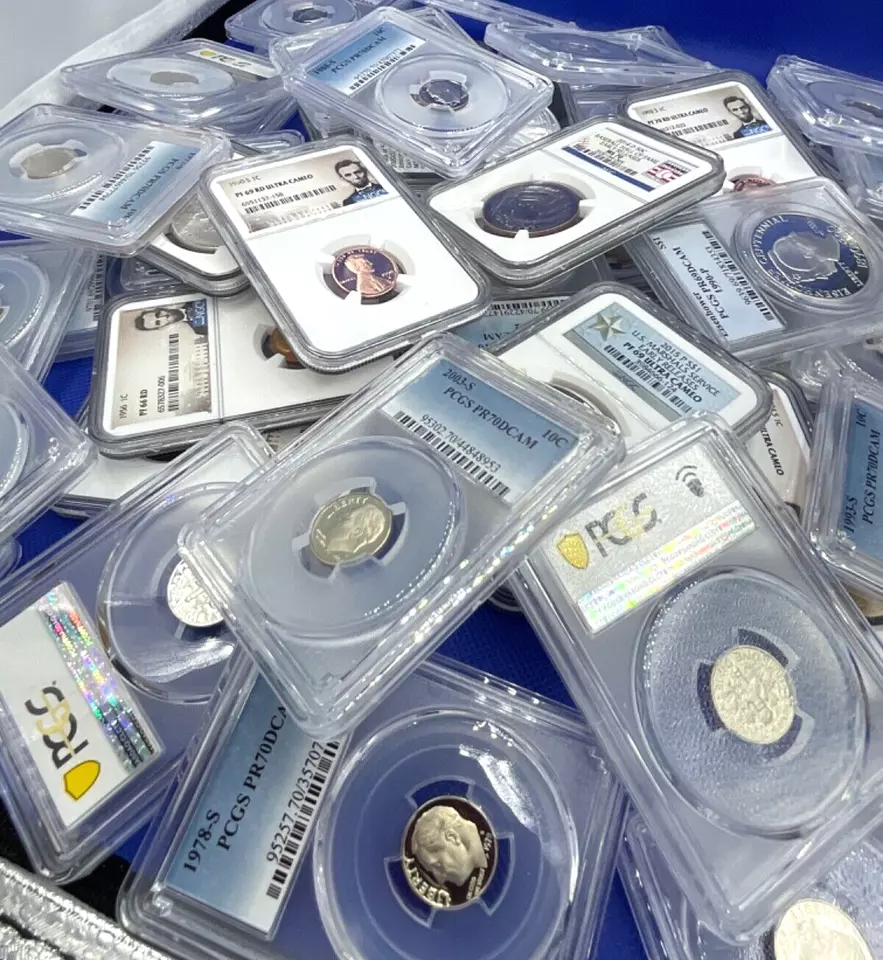 🎯 PCGS NGC GRADED & SLABBED UNCIRCULATED COINS  🇺🇸 USA MINTS  ✅ QTY BONUS 🏆 - Image 1 of 4