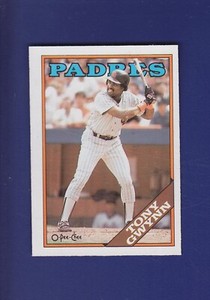 Tony Gwynn HOF 1988 O-Pee-Chee OPC Baseball #360 (MINT)(OC) San Diego Padres